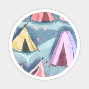 Camping Lover Magnet